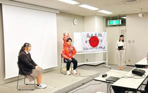 パリ五輪レスリング〜銀メダリスト高谷大地選手による新春講演会〜